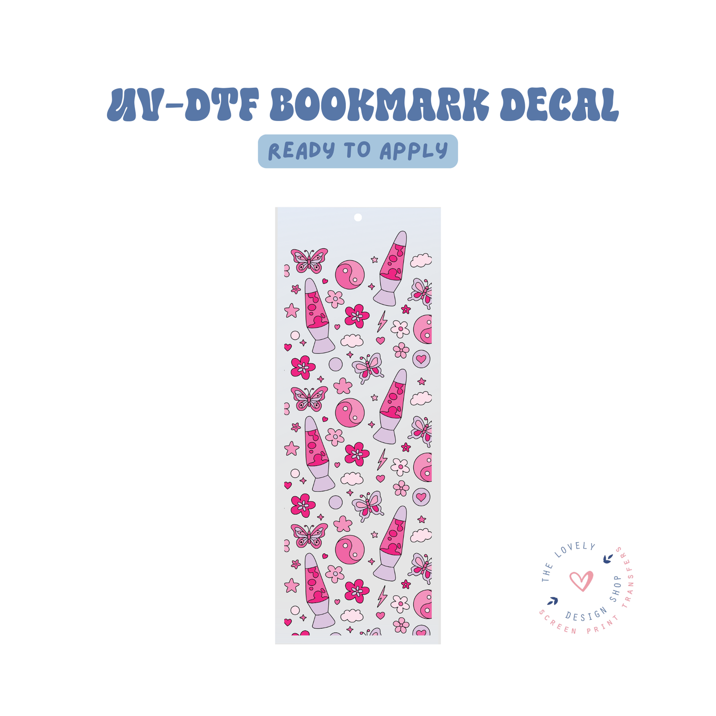 Y2K Moments - UV DTF Bookmark Decal - Feb 19