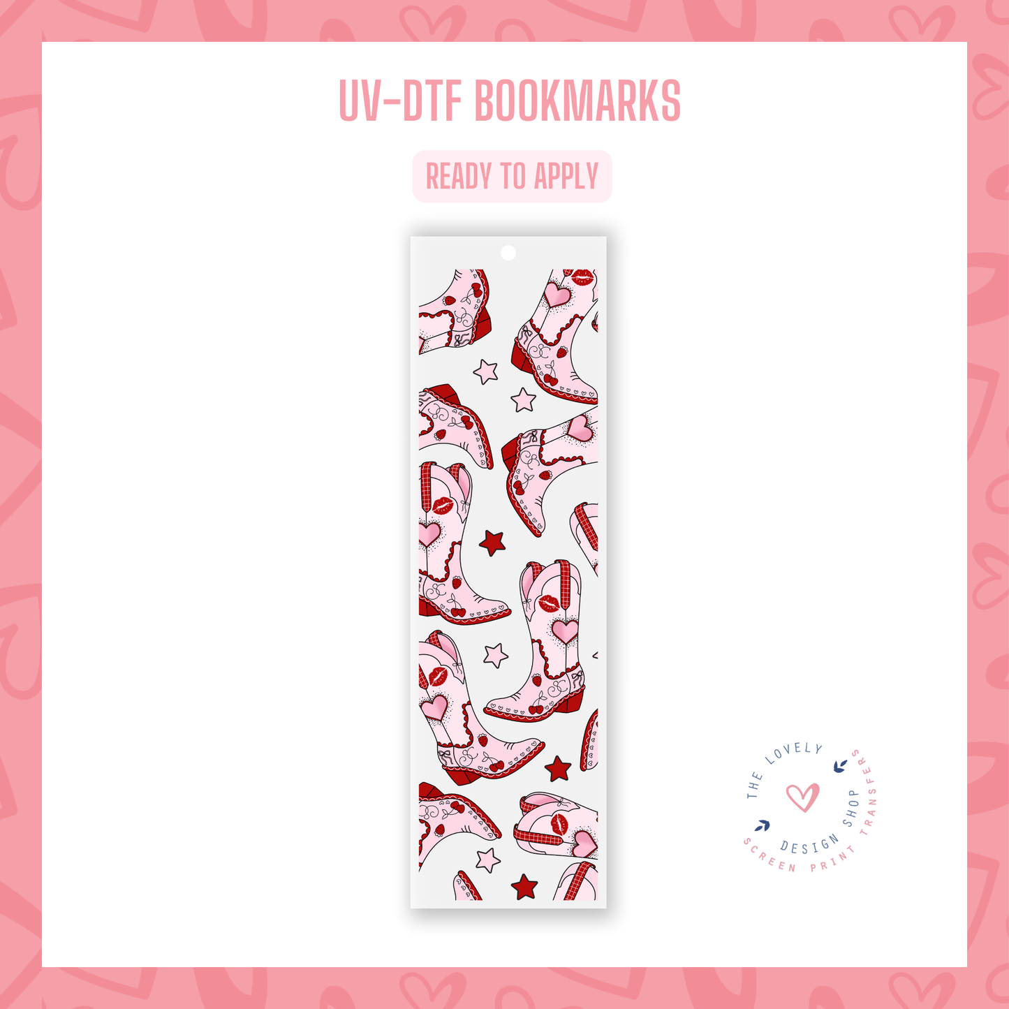 Short And Sweet - UV DTF Bookmark Decal - Nov 12