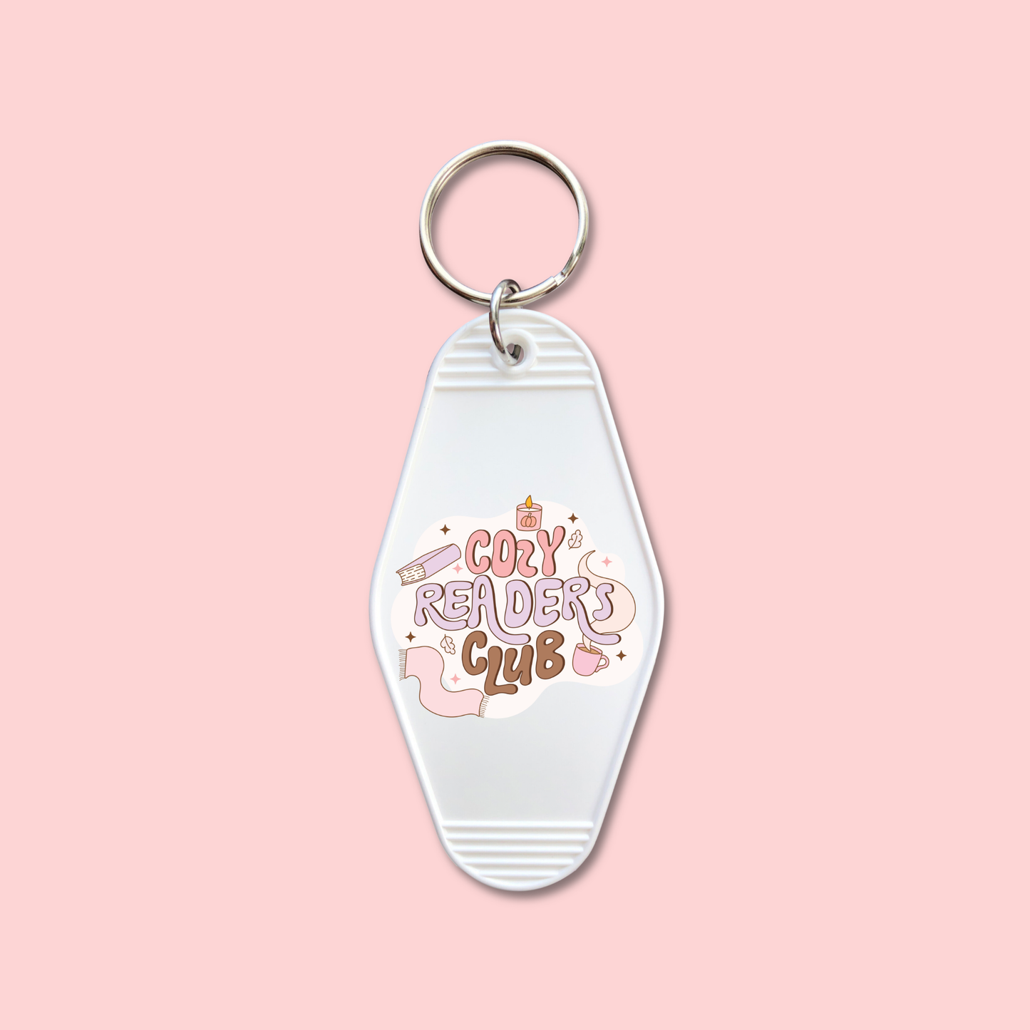 Cozy Readers Club (Set of 5) - Keychain UV DTF Decal - July 15