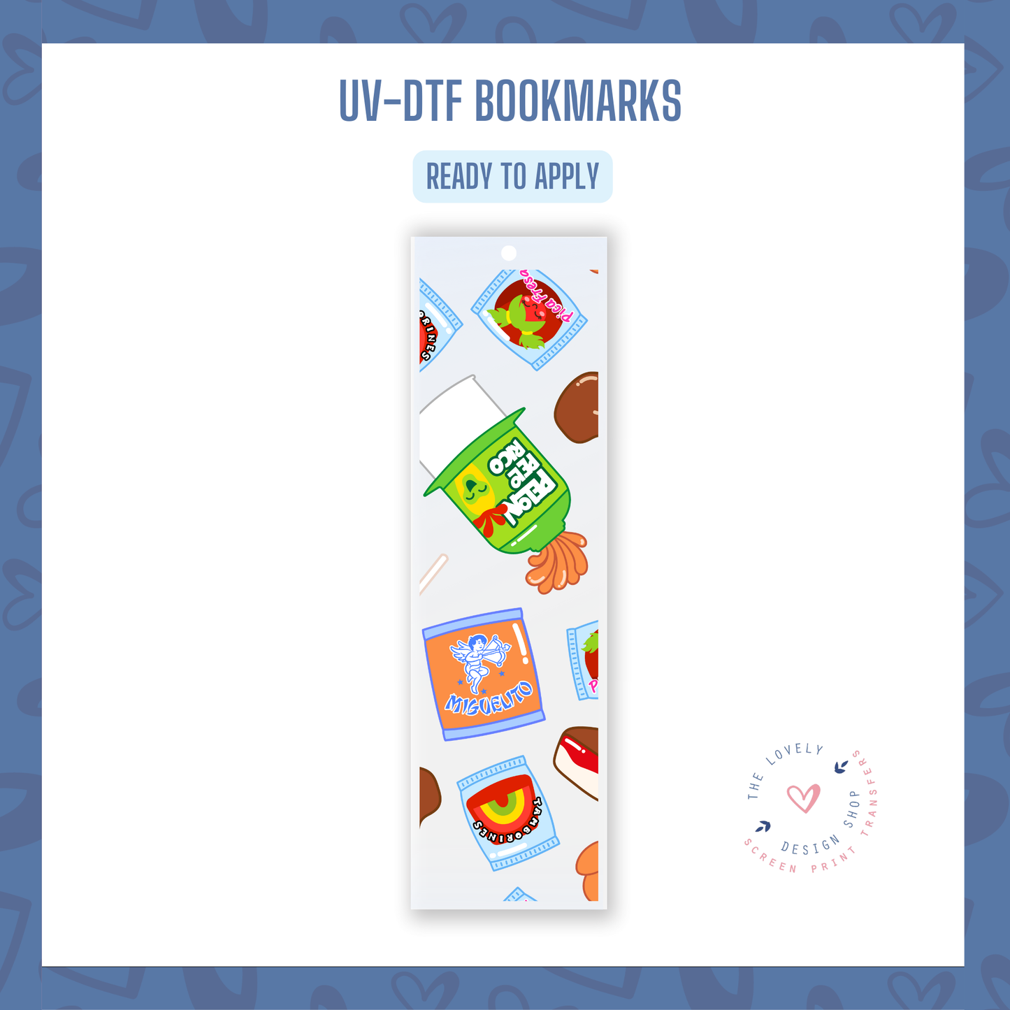 Mexican Candy - UV DTF Bookmark Decal (Ready to Ship) May 28