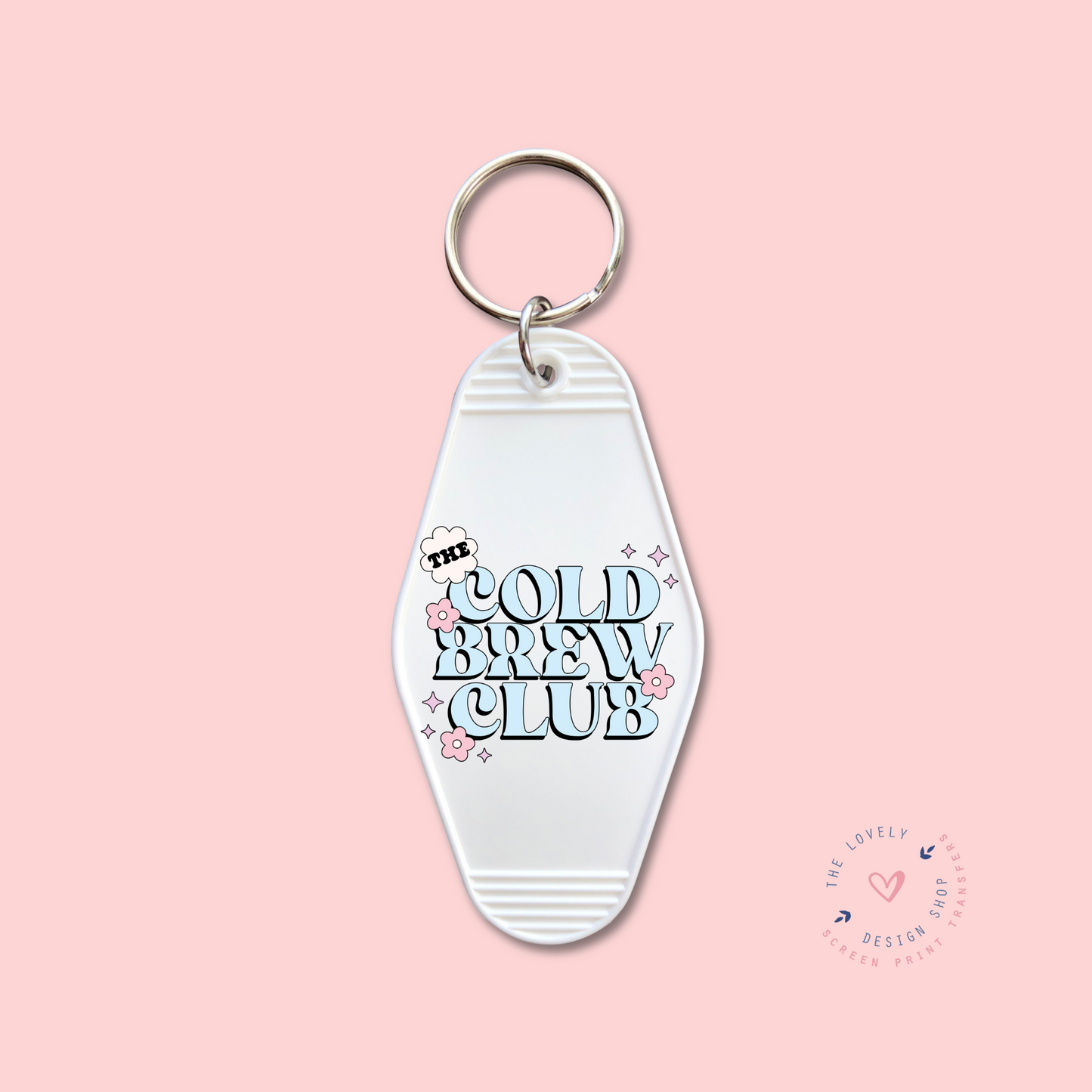The Cold Brew Club - Keychain UV DTF Decal - Aug 26