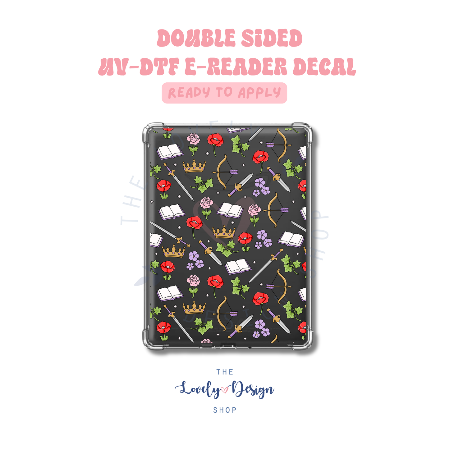 Powerless - UV DTF E-Reader Decal - Aug 8