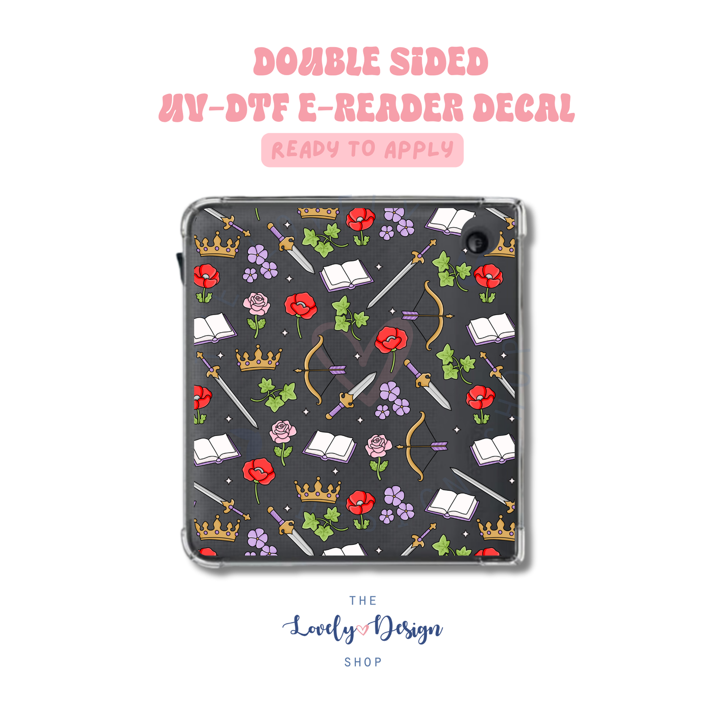 Powerless - UV DTF E-Reader Decal - Aug 8