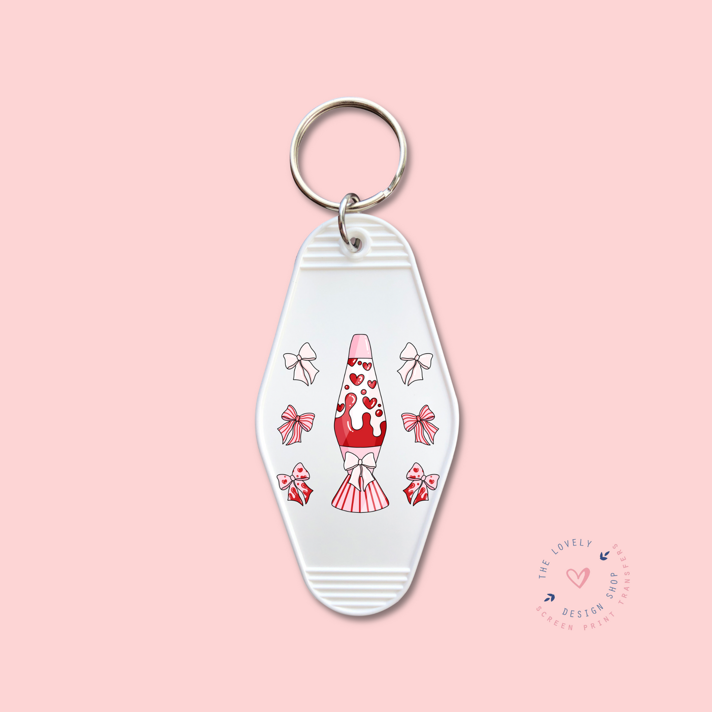 Lava Lamp Heart - Keychain UV DTF Decal - Jan 6