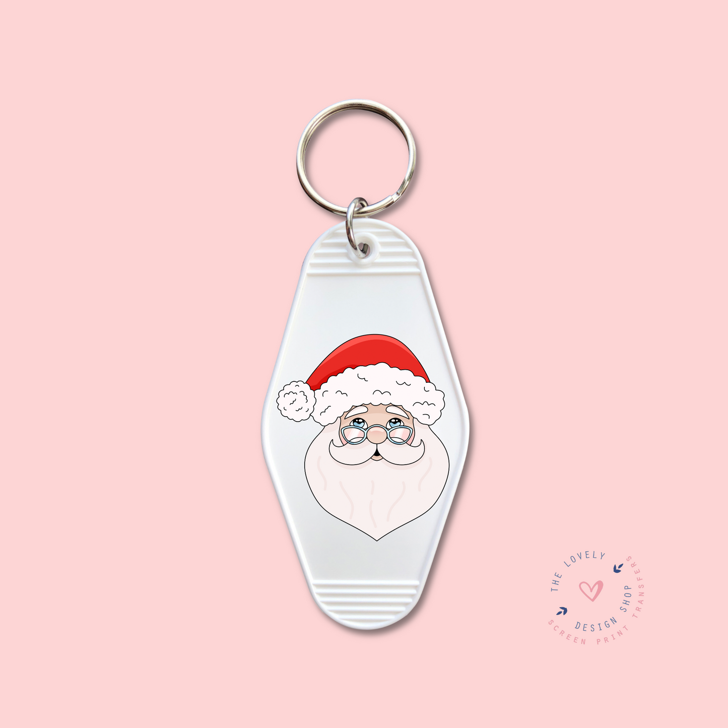 Santa - Keychain UV DTF Decal - Nov 12