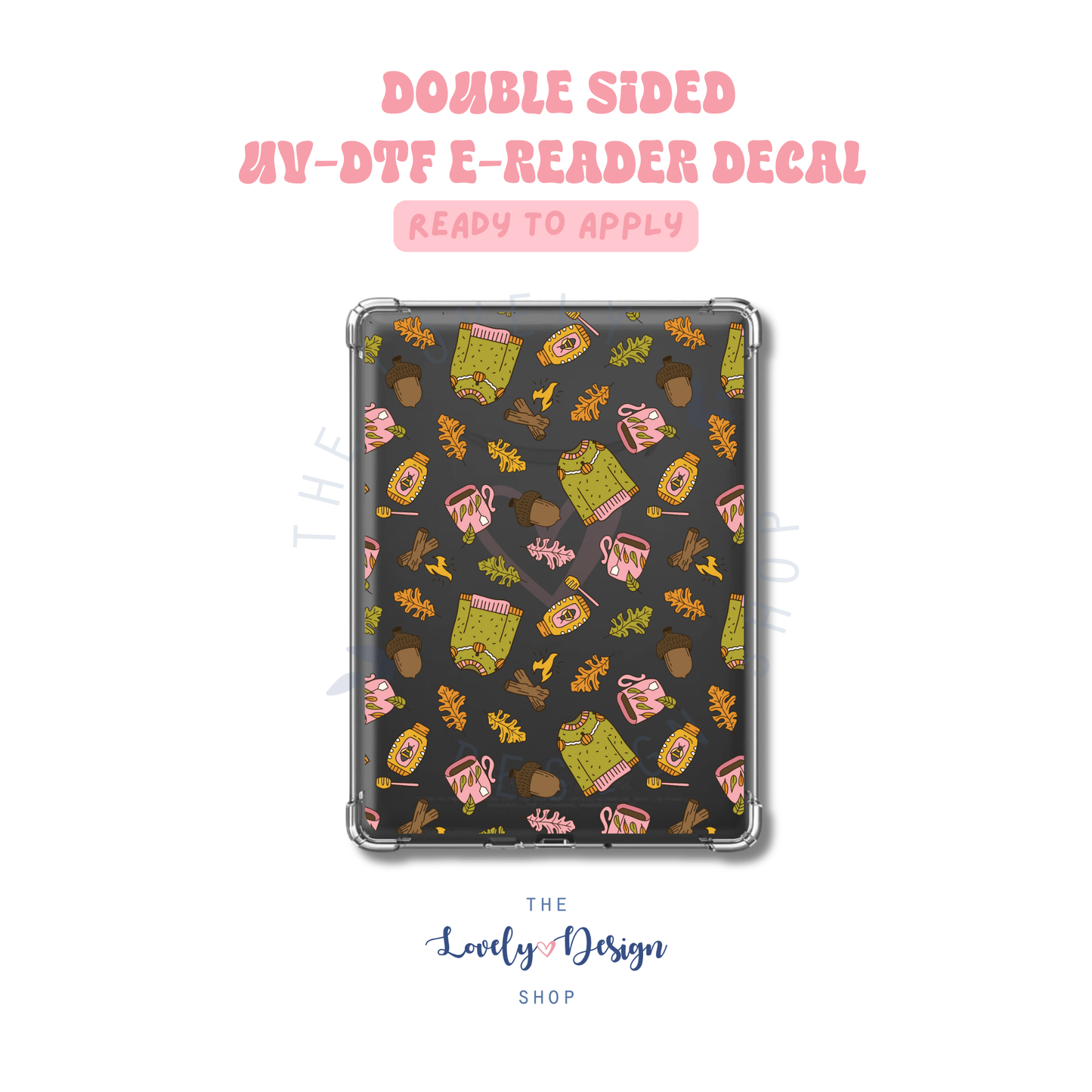 Autumn Nights - UV DTF E-Reader Decal - Aug 27