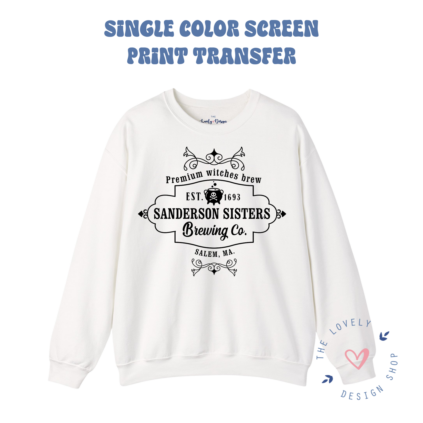 Sanderson Sisters Brewing Co - Screen Print Transfer (RTS)
