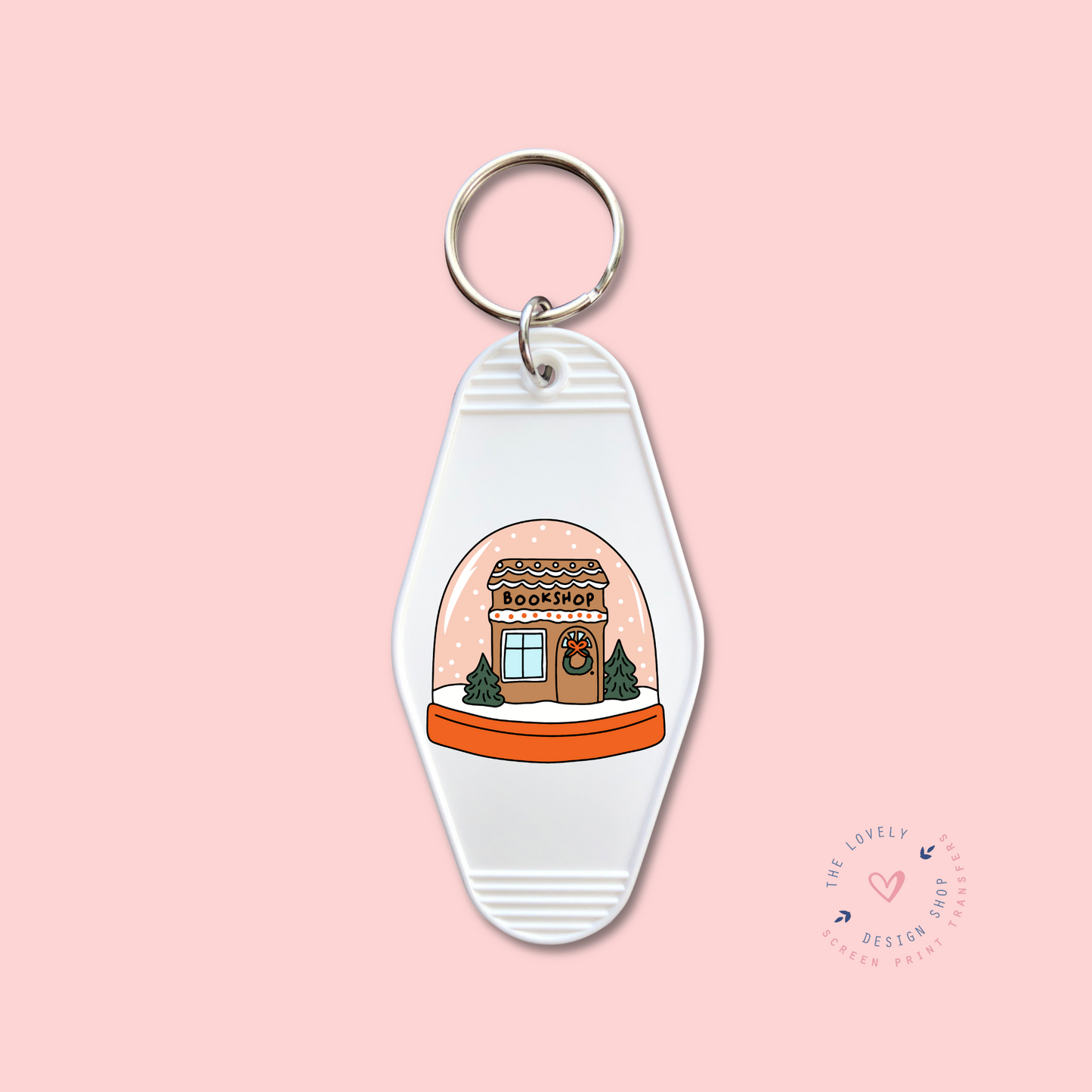 Winter Book Shop - Keychain UV DTF Decal - Oct 21