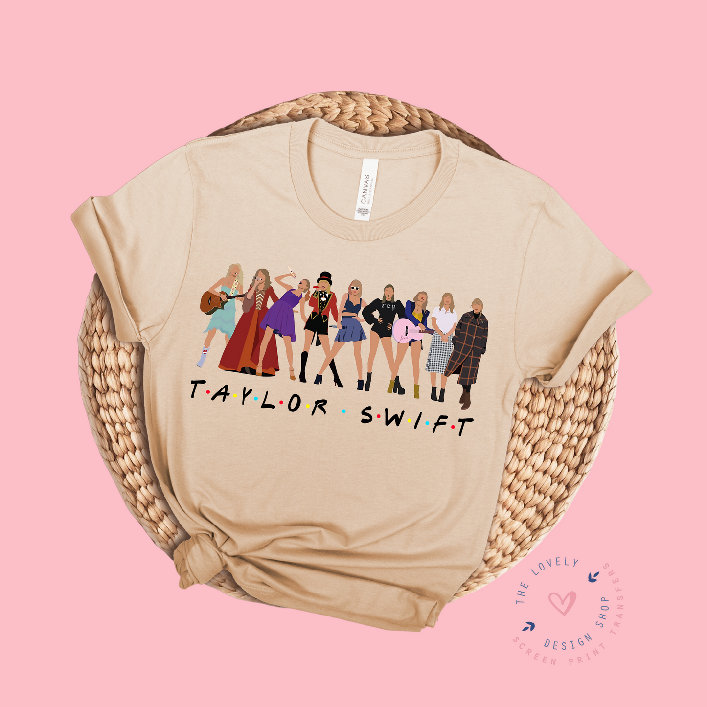 All Outfits Tay's Tour - FULL COLOR DTF TRANSFER (Ready to Ship)