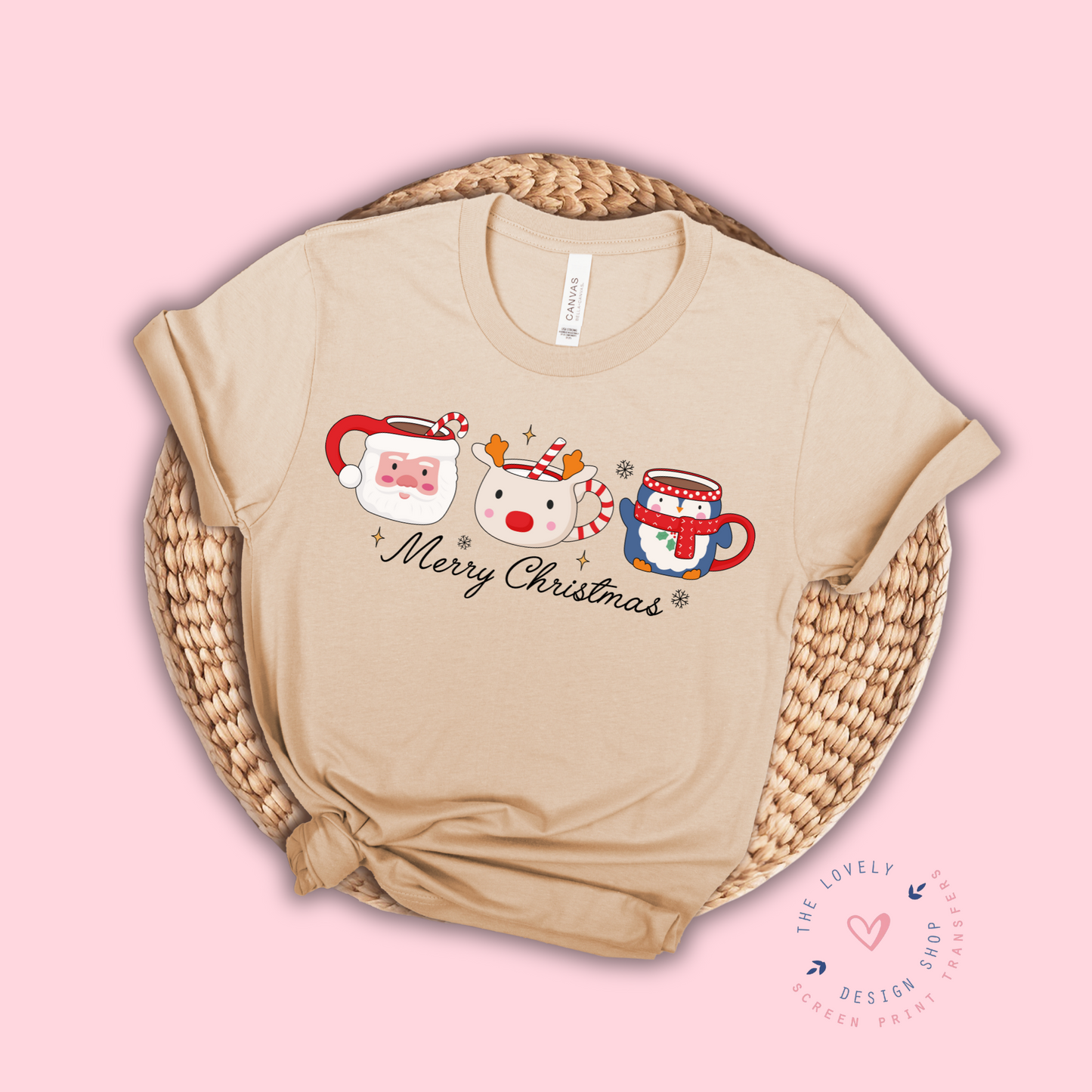 Christmas Ceramic Mugs - FULL COLOR DTF TRANSFER - Oct 5th