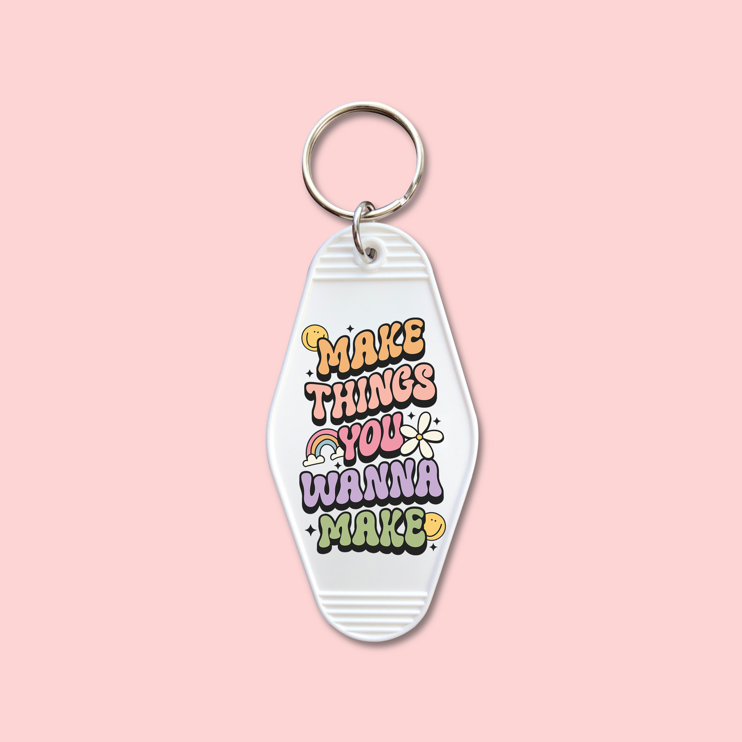 Make Things You Wanna Make (Set of 5) - Keychain UV DTF Decal