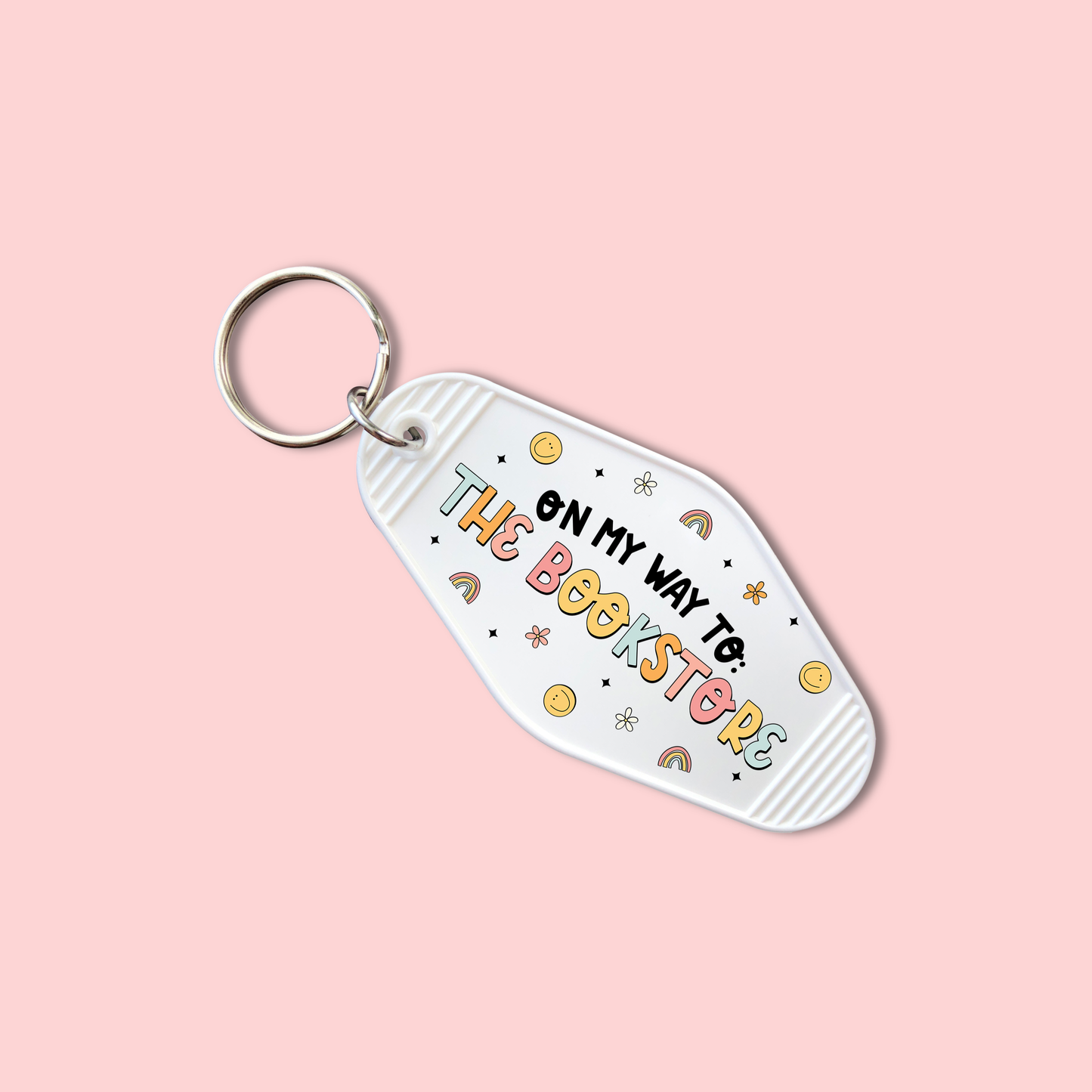 On My Way To.. The Bookstore (Set of 5) - Keychain UV DTF Decal