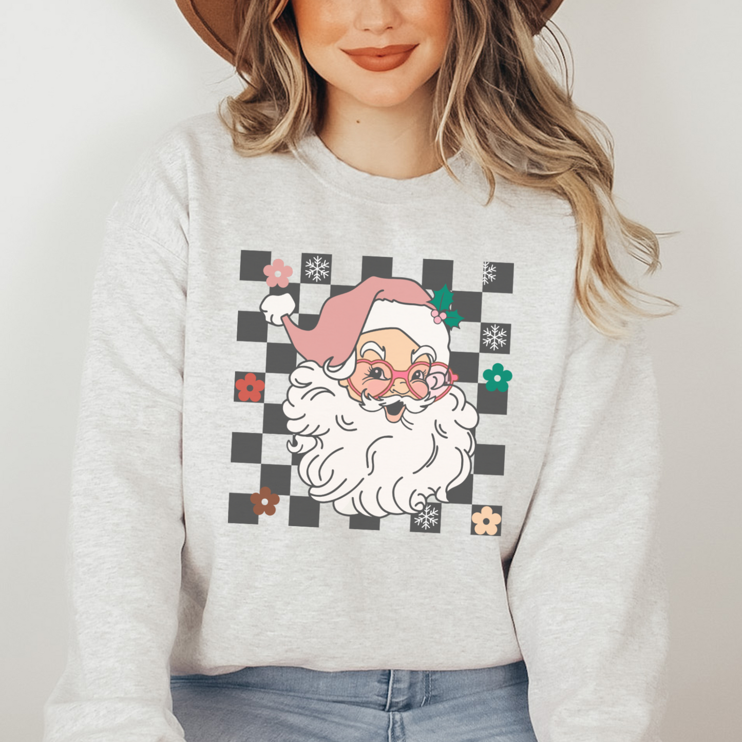 Retro Christmas - FULL COLOR DTF TRANSFER (Ready to Ship)
