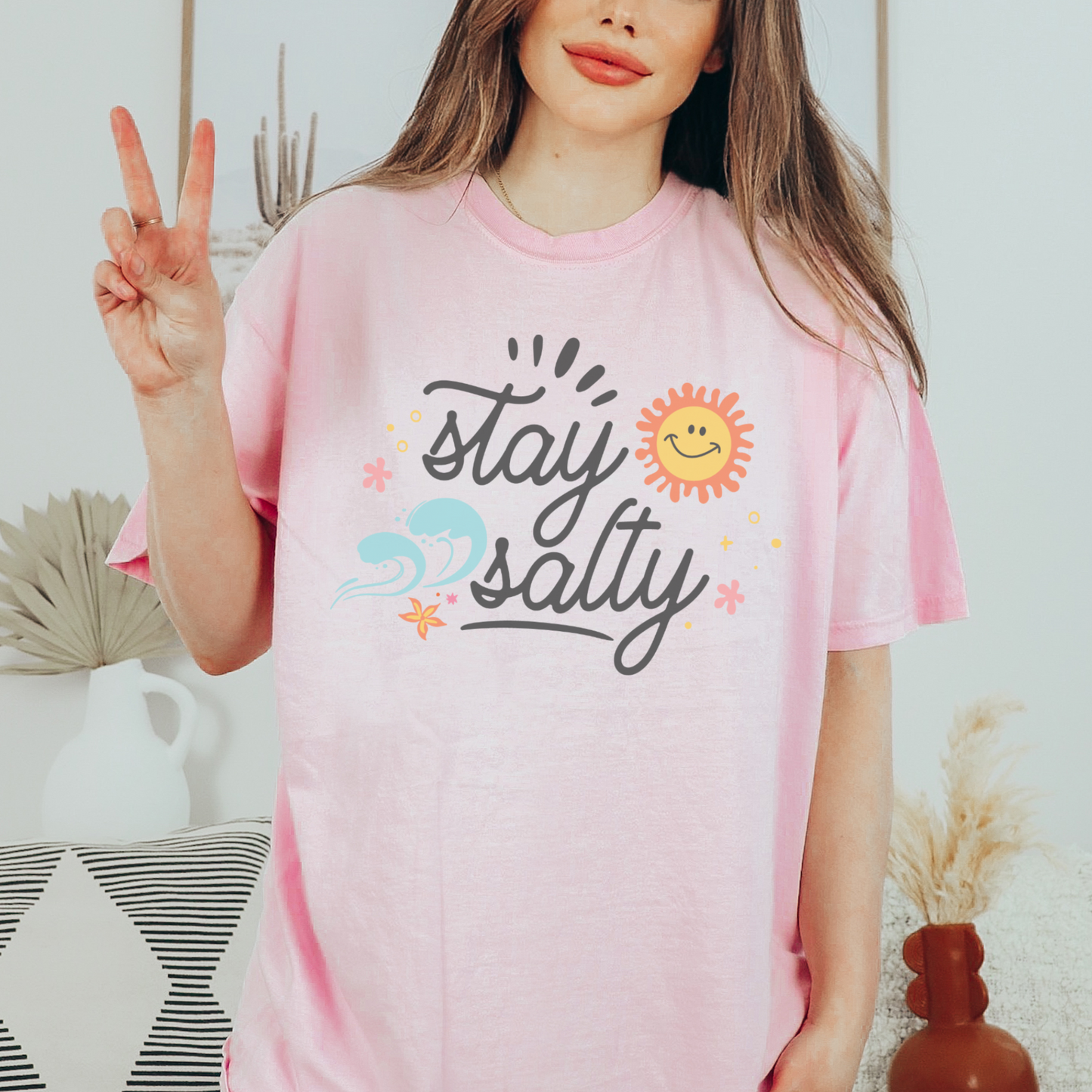 Stay Salty - FULL COLOR DTF TRANSFER (Ready to Ship)