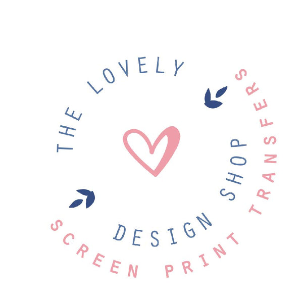 The Lovely Design Shop Screen Print Transfers logo
