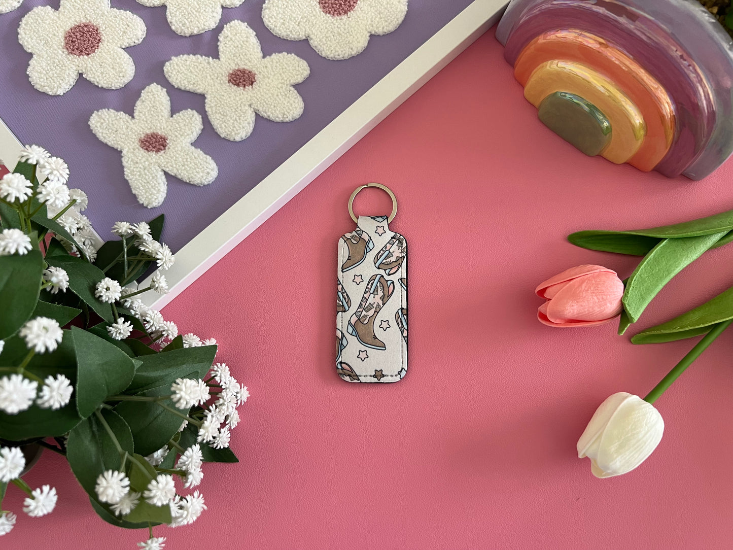 Coffee Cowgirl Boots - Chapstick Holder (Pack of 5)