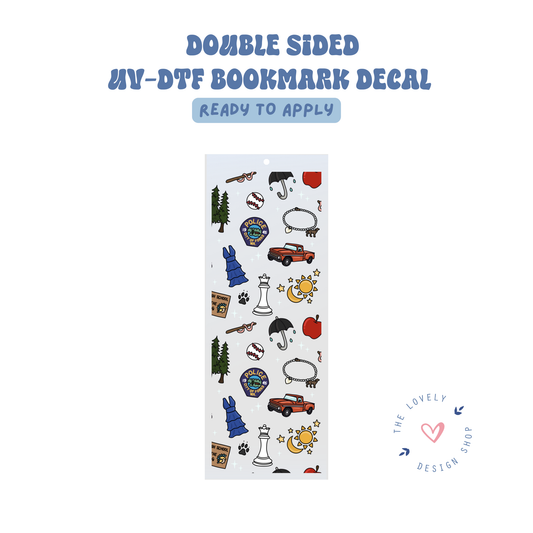 Twilight Forks Items - UV DTF Bookmark Decal - Sep 15