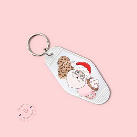 Santa Sweets -  Keychain UV DTF Decal - Nov 12