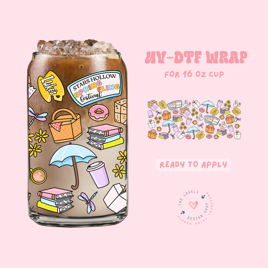 GG Show Spring Fling - UV DTF 16 oz Libbey Cup Wrap - Feb 4