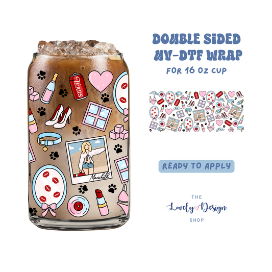 Tears - UV DTF 16 oz Libbey Cup Wrap - Sep 15