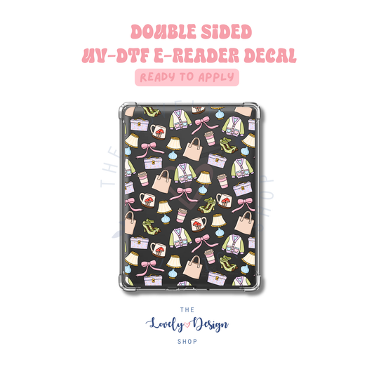 Thrifted - UV DTF E-Reader Decal - Aug 8
