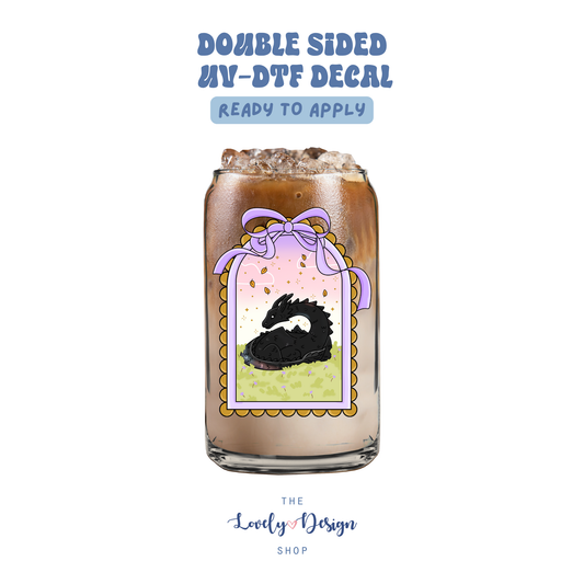 Dragon Label - UV DTF Cup Decal - Aug 8
