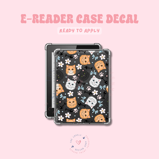 Floof Cat - UV DTF E-Reader Decal - Feb 24