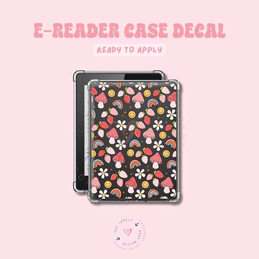 Happy - UV DTF E-Reader Decal - Feb 19