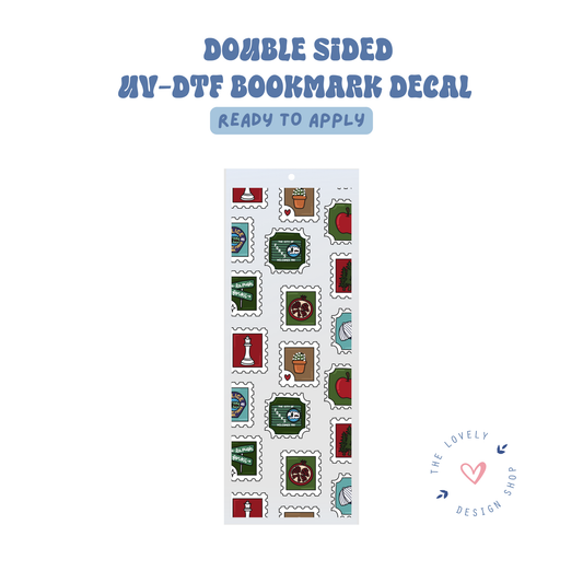 Twilight Stamps - UV DTF Bookmark Decal - Sep 15