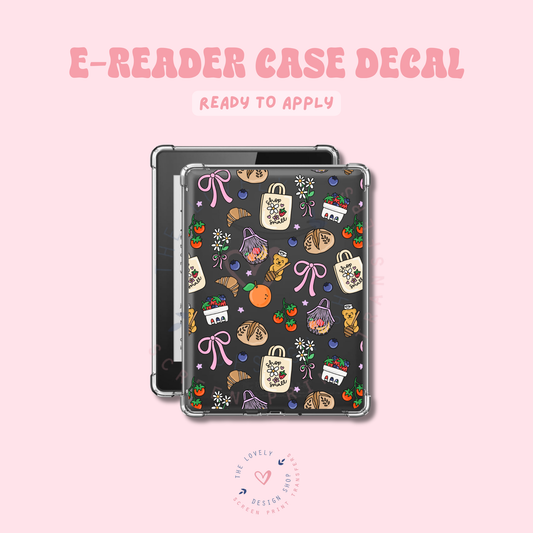 Farmers Market Goodies - UV DTF E-Reader Decal - Jan 27