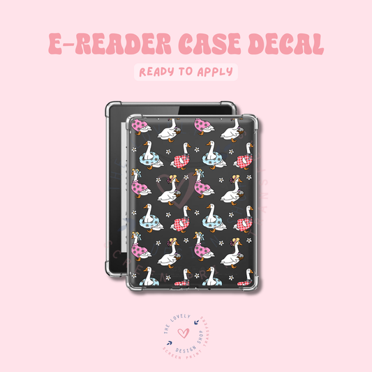 Summer Geese - UV DTF E-Reader Decal - May 2