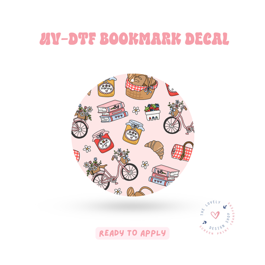 Spring Picnic - UV DTF Coaster Decal - Jan 27