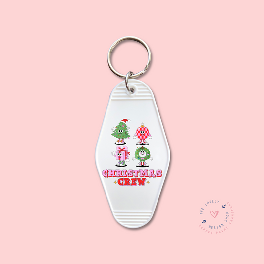 Christmas Crew -  Keychain UV DTF Decal - Oct 15