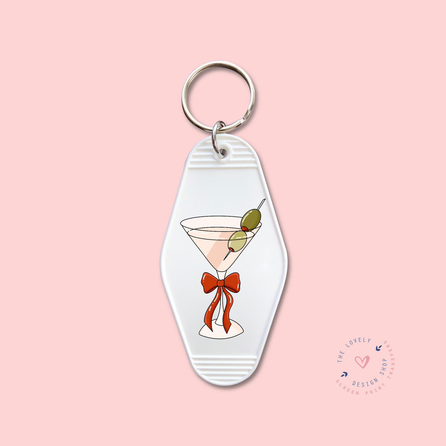 Dirty Martini - Keychain UV DTF Decal - Jan 14