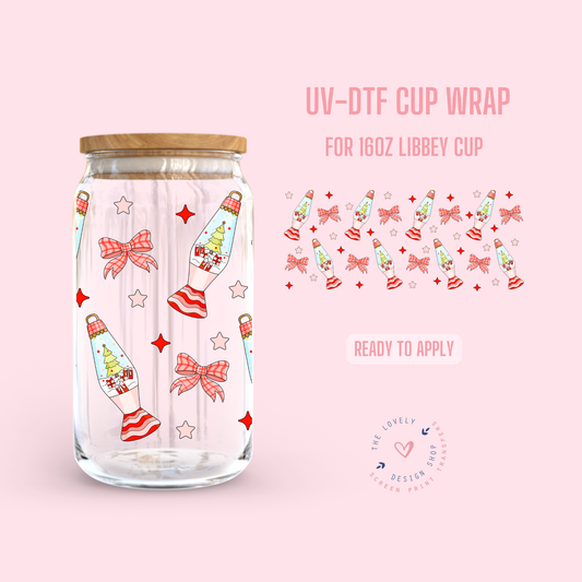 Christmas Lamp - UV DTF 16 oz Libbey Cup Wrap - Sep 30