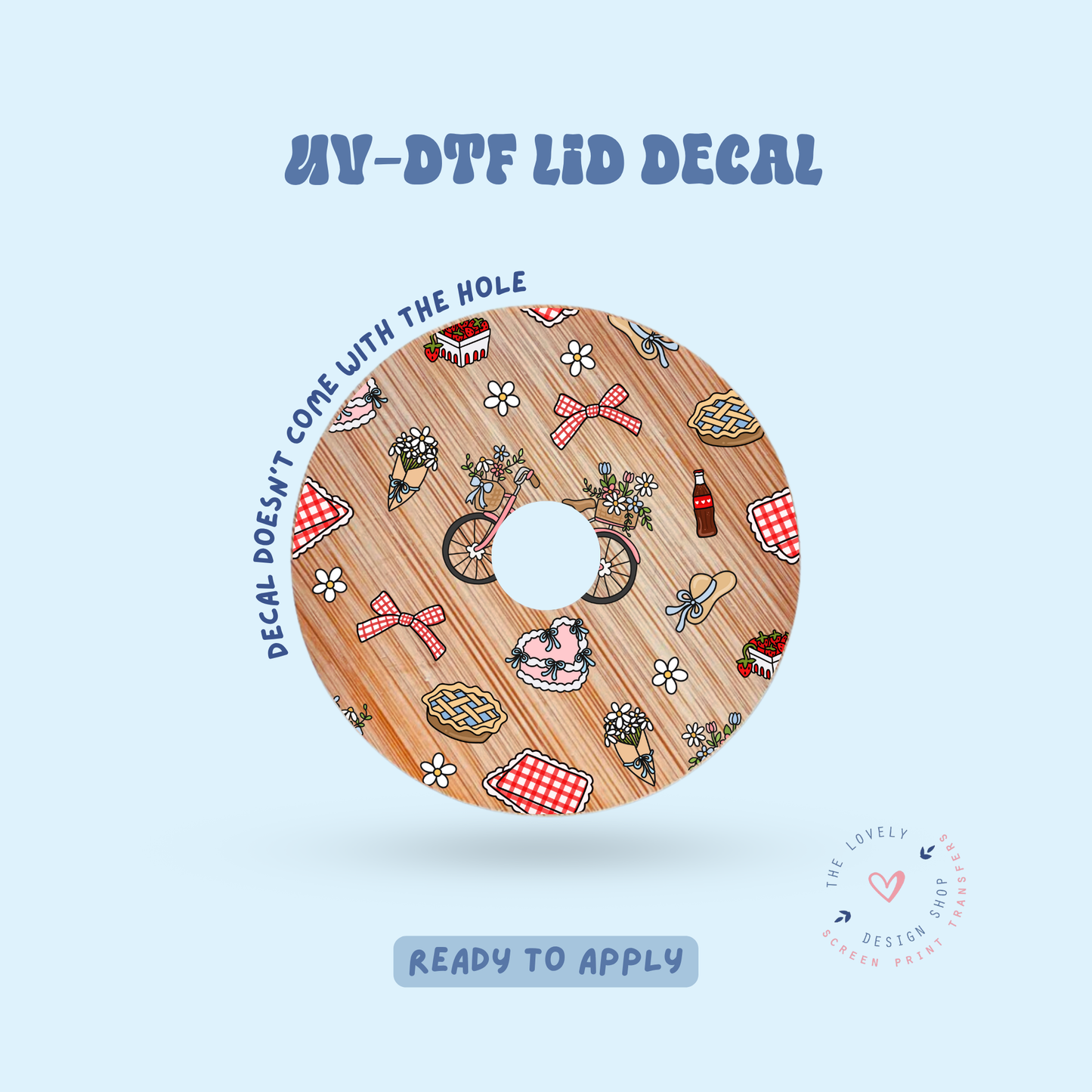 Picnic - UV DTF Lid Decal - Jun 11