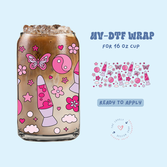 Y2K Moments - UV DTF 16 oz Libbey Cup Wrap - Feb 19