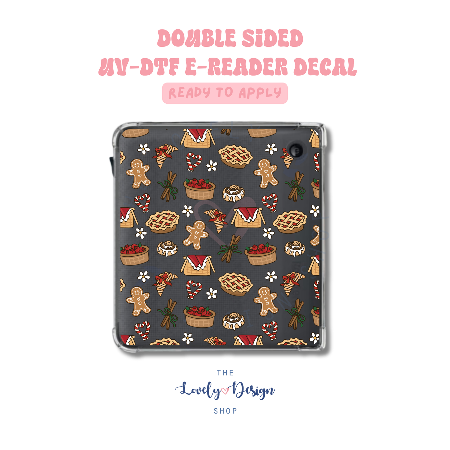 Winter Treats - UV DTF E-Reader Decal - Sep 15