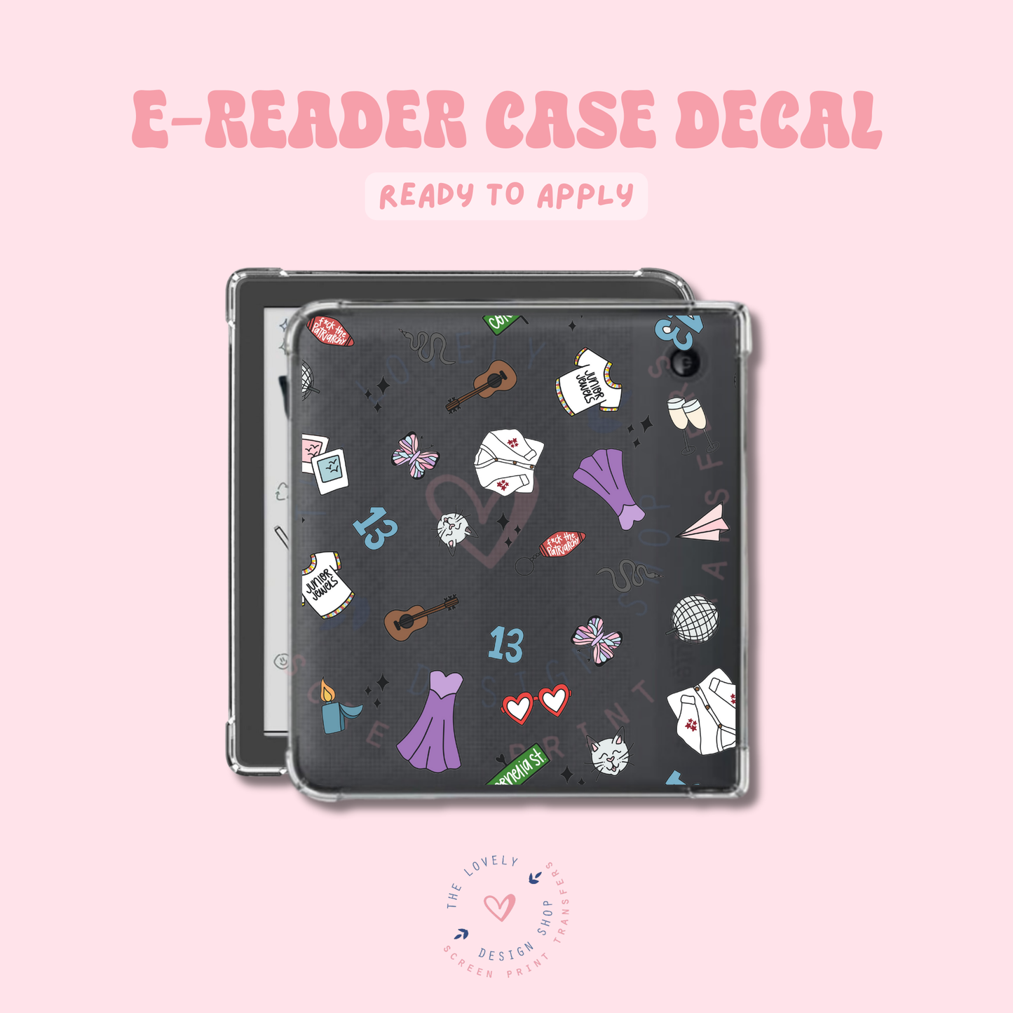 Swiftie - UV DTF E-Reader Decal - Feb 4