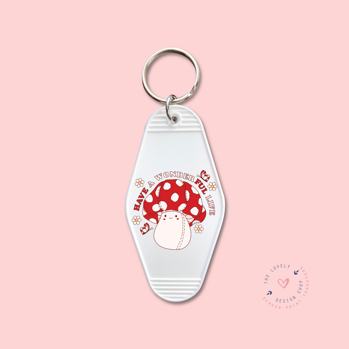 Plush Mush -  Keychain UV DTF Decal - Nov 12