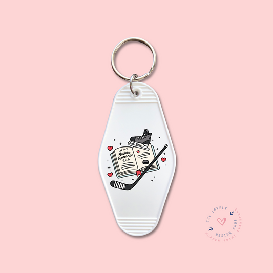 In My Hockey Romance Era -  Keychain UV DTF Decal - Sep 16