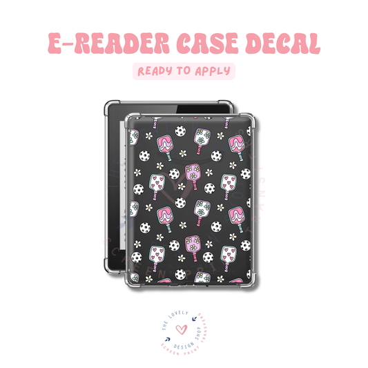 Pickleball Girlie - UV DTF E-Reader Decal Jun 11
