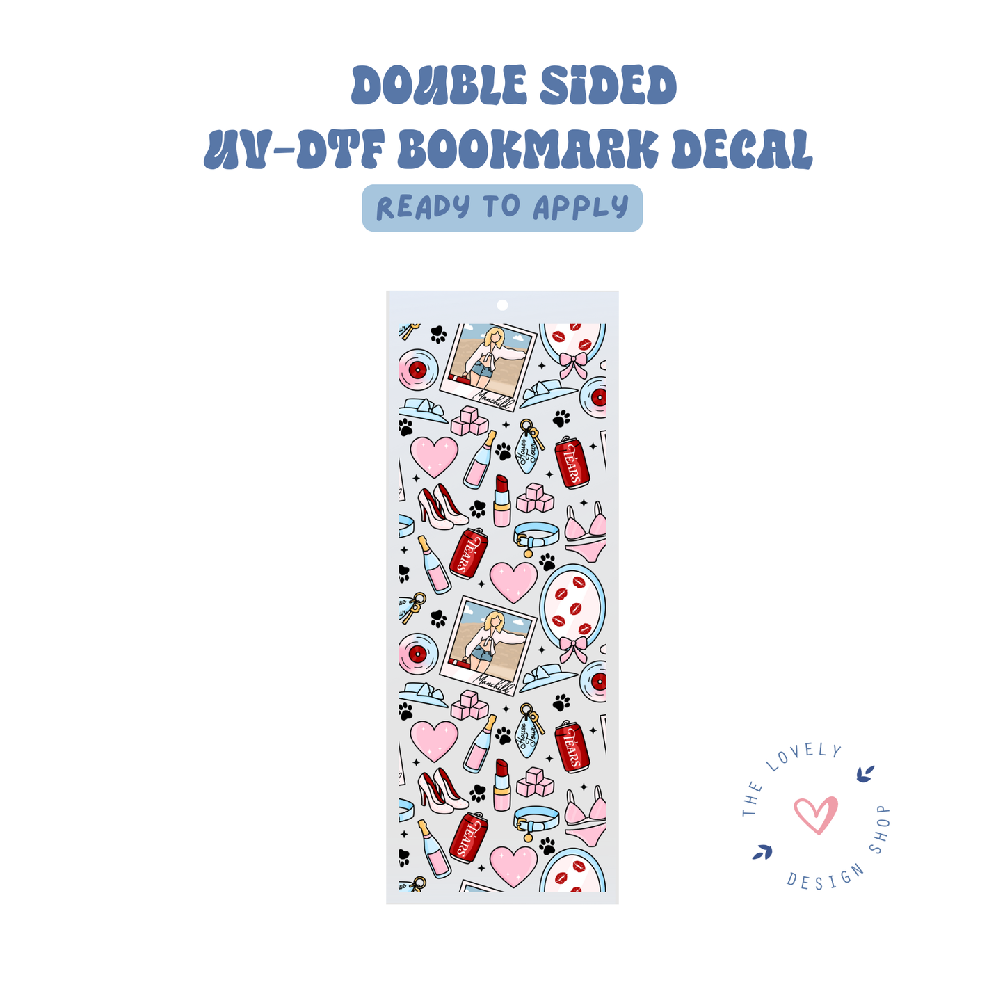 Tears - UV DTF Bookmark Decal - Sep 15
