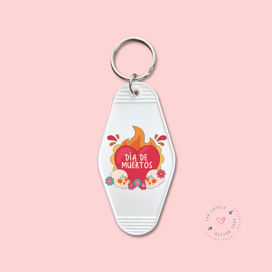 Dia De Los Muertos -  Keychain UV DTF Decal - Aug 26