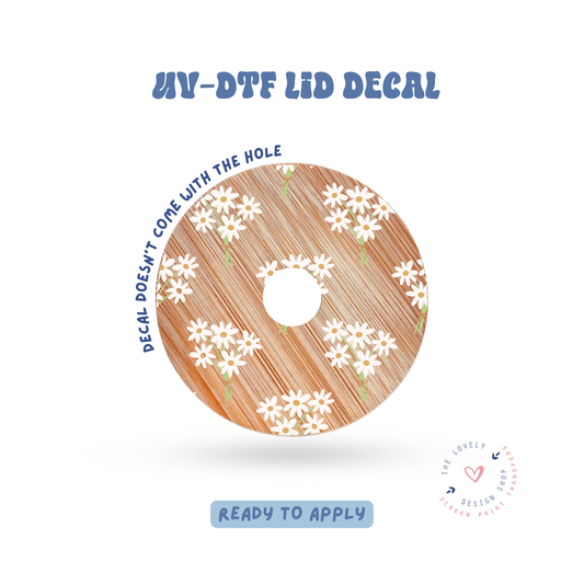 Daisy Bouquet - UV DTF Lid Decal - Feb 4