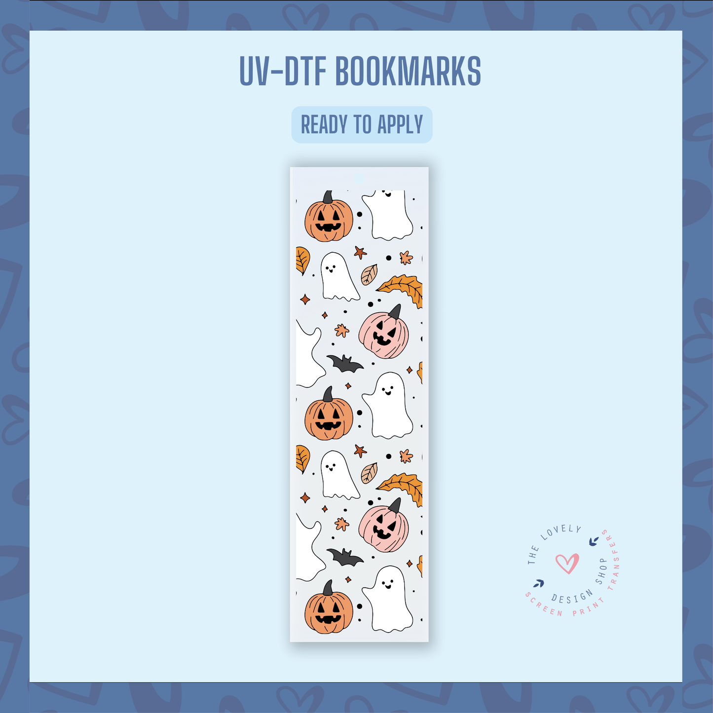 Spookalicious - UV DTF Bookmark Decal - Jul 15