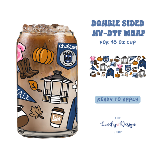 Chilton GG Show - UV DTF 16 oz Libbey Cup Wrap - Aug 8