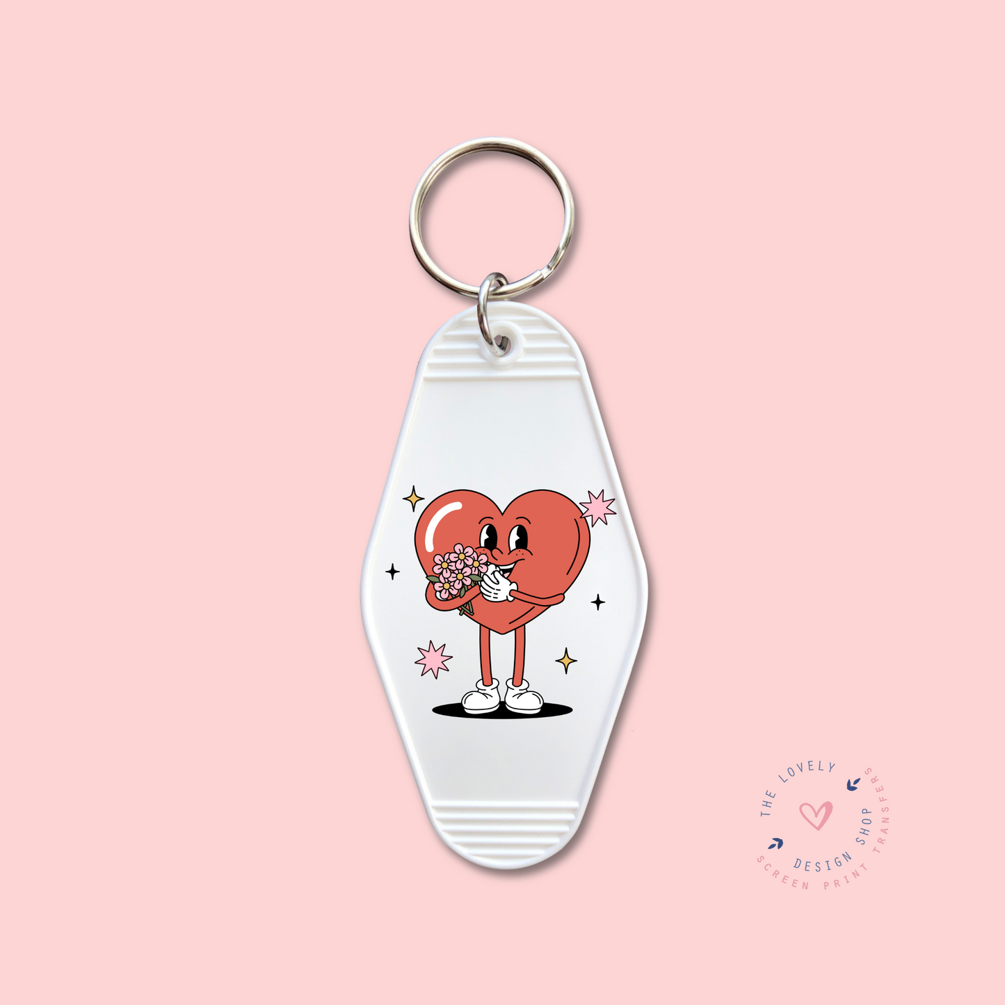 Self Love Heart - Keychain UV DTF Decal - Dec 23