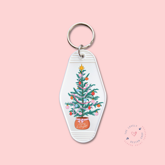 Christmas Tree -  Keychain UV DTF Decal - Oct 8