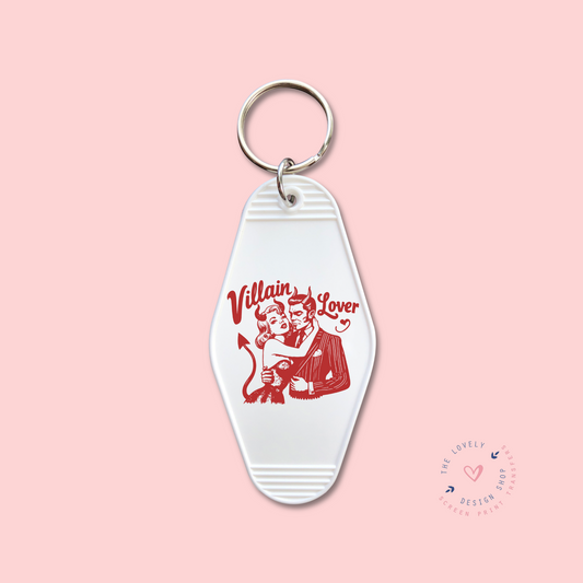 Villain Lover - Keychain UV DTF Decal - Dec 16